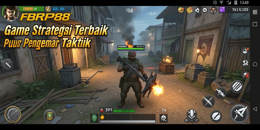 Screenshot gameplay FBRP88 menampilkan aksi strategis yang mendebarkan.