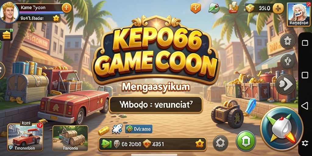 Gameplay seru KEPO66 yang menampilkan strategi Tycoon.