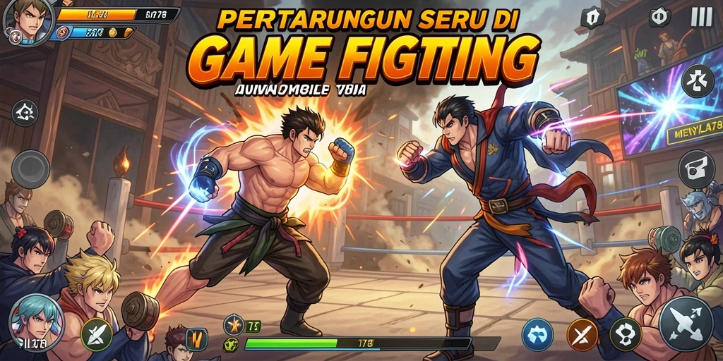 Tampilan gameplay menegangkan dari MENYALA78 dengan aksi pertarungan yang memukau.