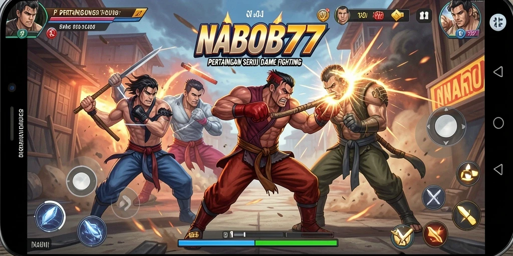 Tampilan gameplay NABOB77 yang penuh aksi dan seru.