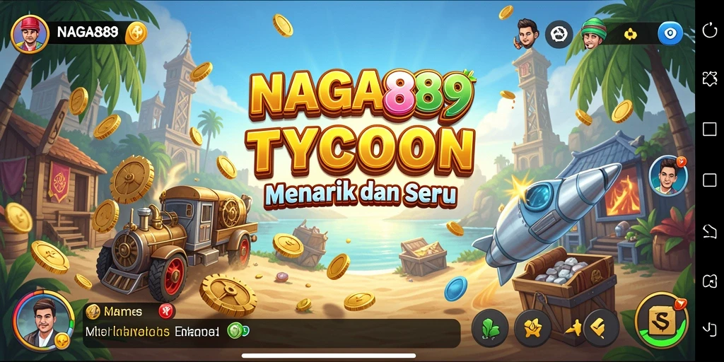 Tampilan gameplay seru NAGA889 dengan berbagai pilihan bisnis.