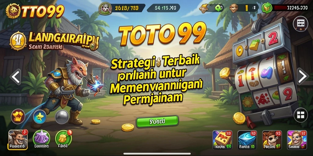 Tampilan gameplay TOTO99 yang seru dan menantang strategi.