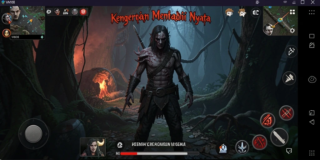 Gameplay menegangkan dari VM108 dengan suasana mencekam.